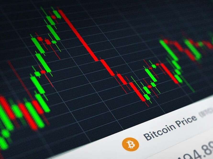 Prediction markets crackdown 2026 – candlestick chart showing volatile price action in sports event contracts