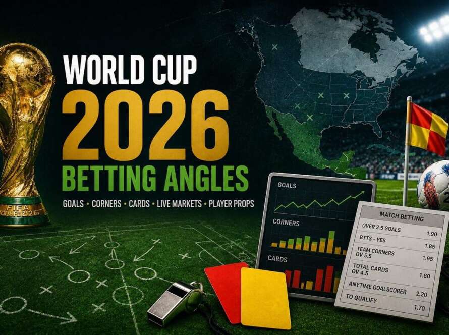 World Cup 2026 betting angles for goals, corners, cards and live markets