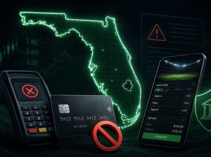 Florida offshore betting payment crackdown with blocked card payment and sportsbook app