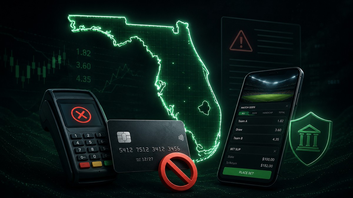 Florida offshore betting payment crackdown with blocked card payment and sportsbook app