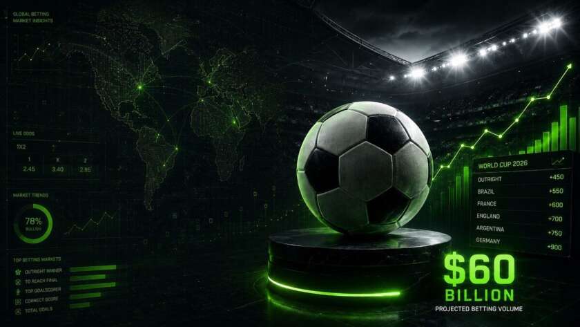 World Cup 2026 betting handle projected to hit $60 billion
