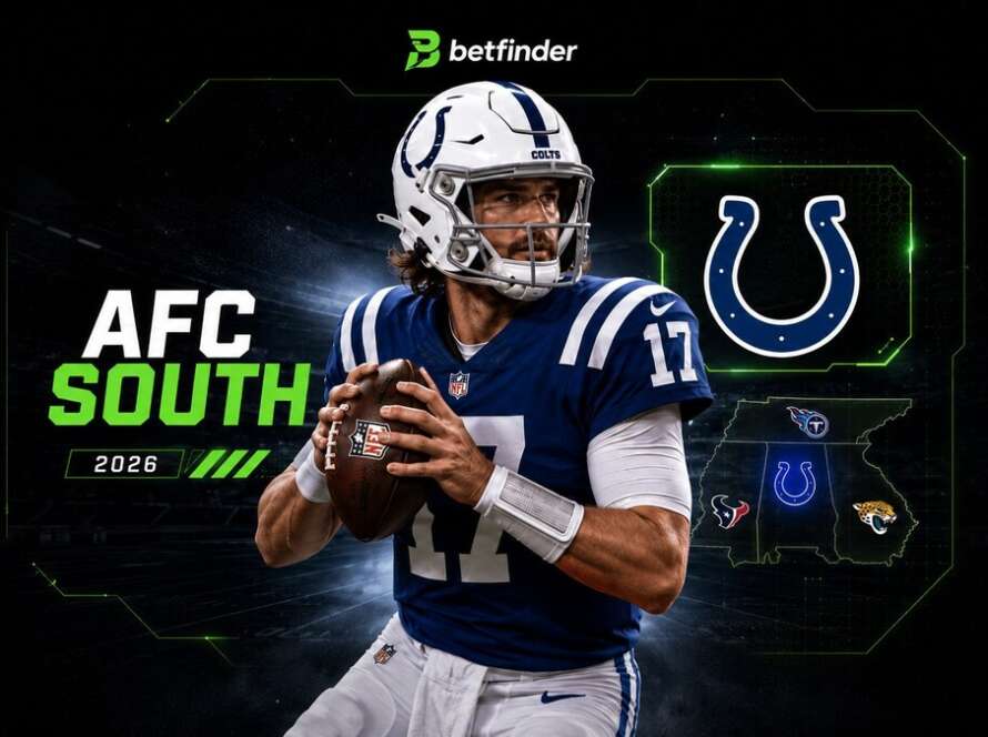 Indianapolis Colts quarterback featured in Betfinder’s 2026 AFC South betting preview